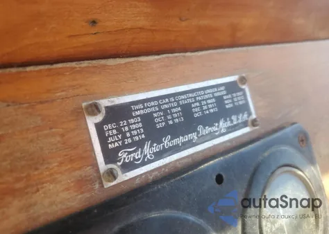 1926 Ford Model T from USA, damaged, VIN 14231749